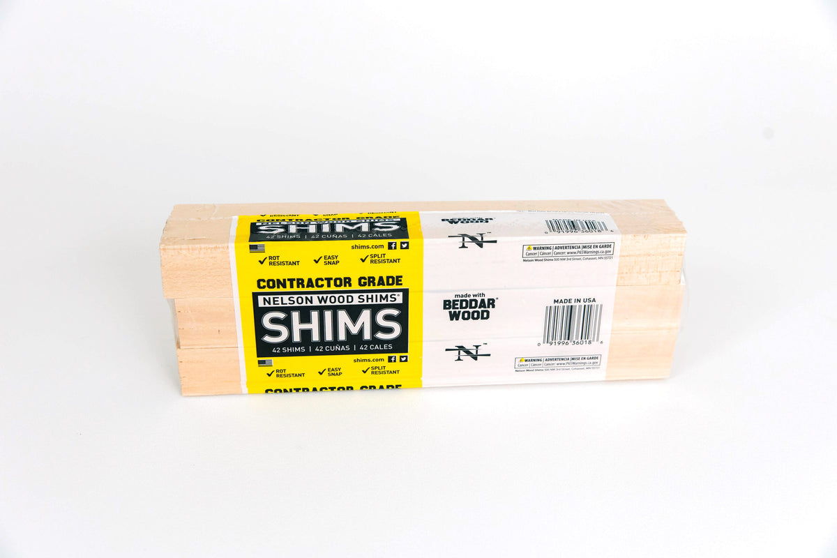 0.25-In X 1.25-In X 11.75-In 42 -Pack Fir Wood Shim
